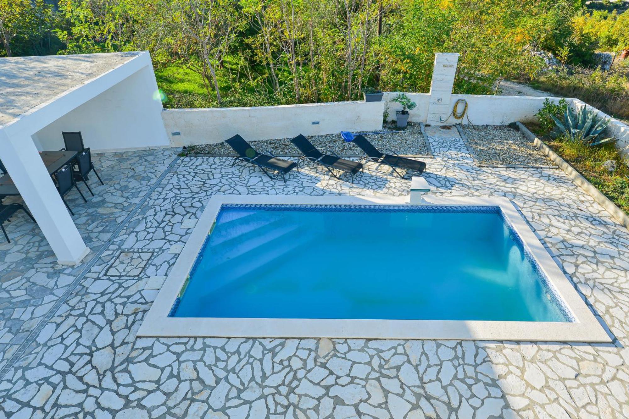 Villa Anna With Pool, Zadar County Vinjerac Extérieur photo
