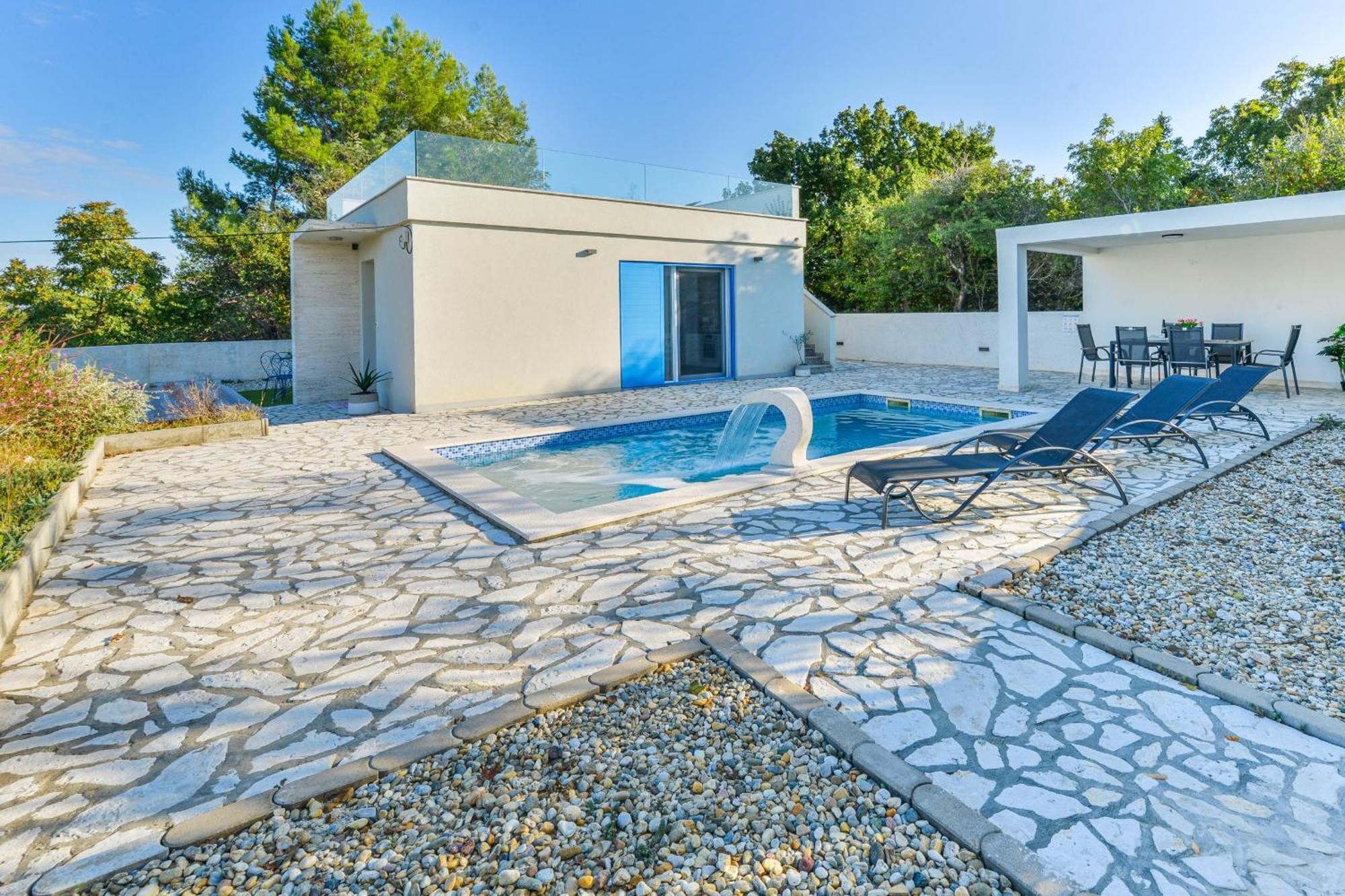 Villa Anna With Pool, Zadar County Vinjerac Extérieur photo