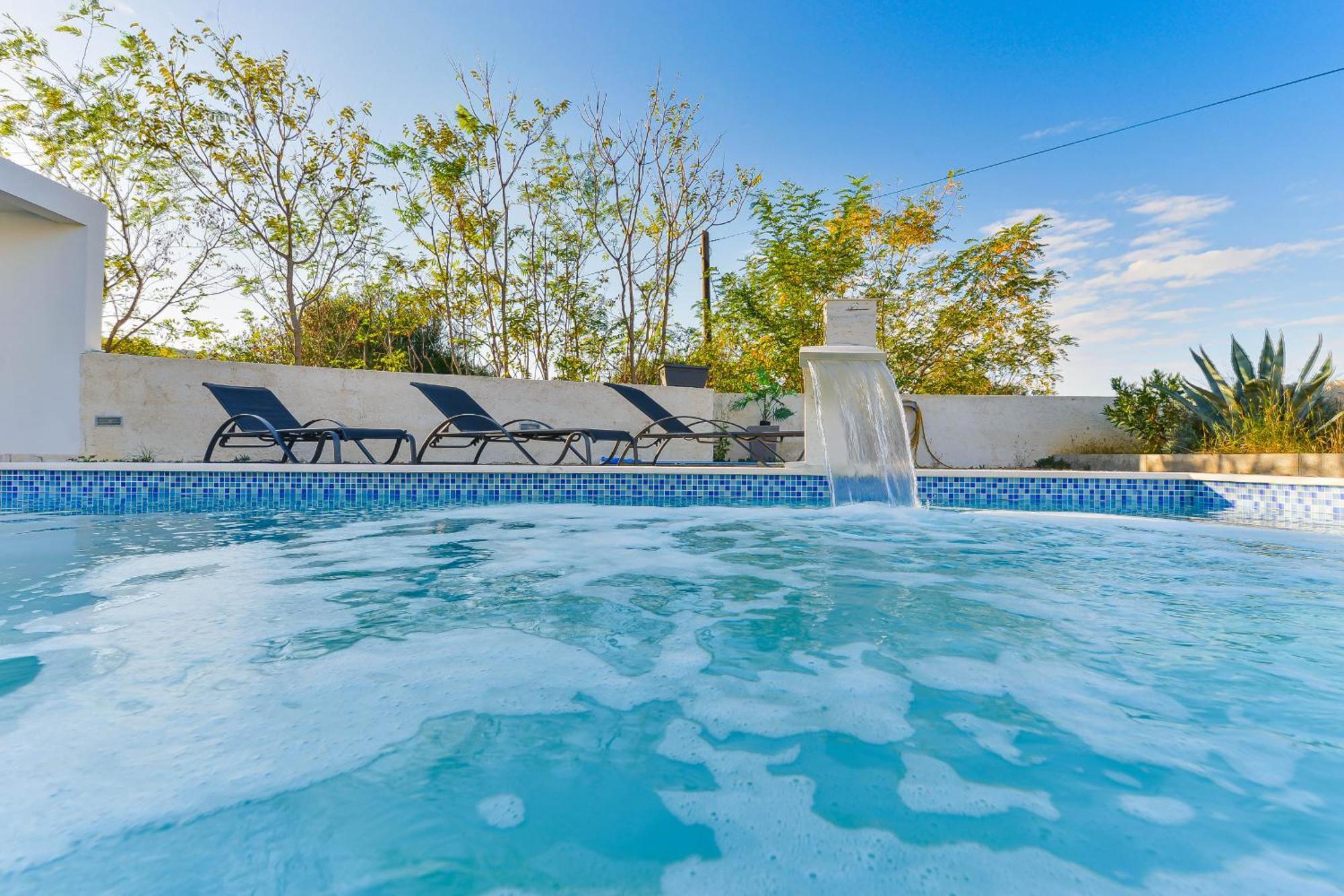 Villa Anna With Pool, Zadar County Vinjerac Extérieur photo