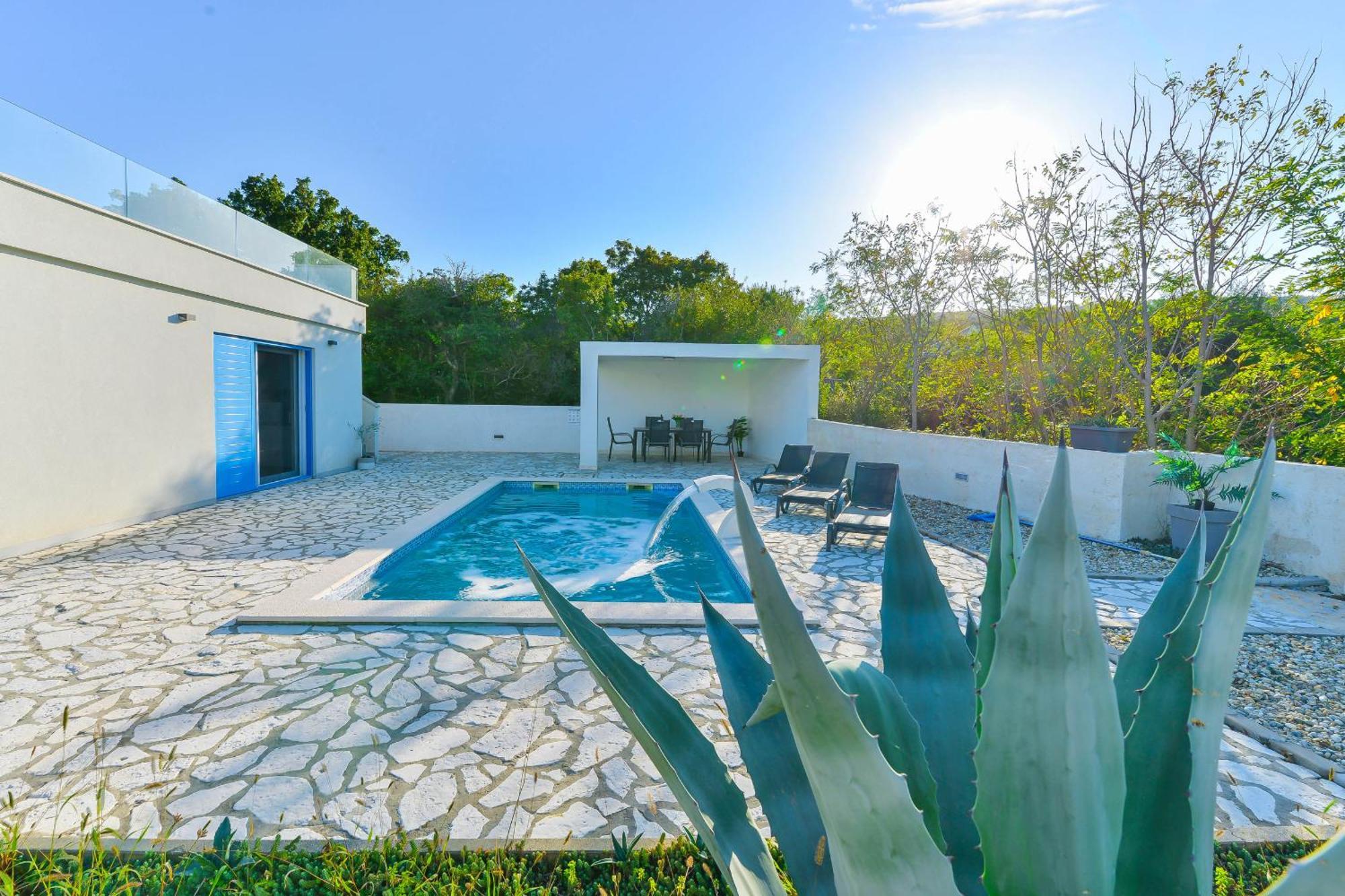 Villa Anna With Pool, Zadar County Vinjerac Extérieur photo