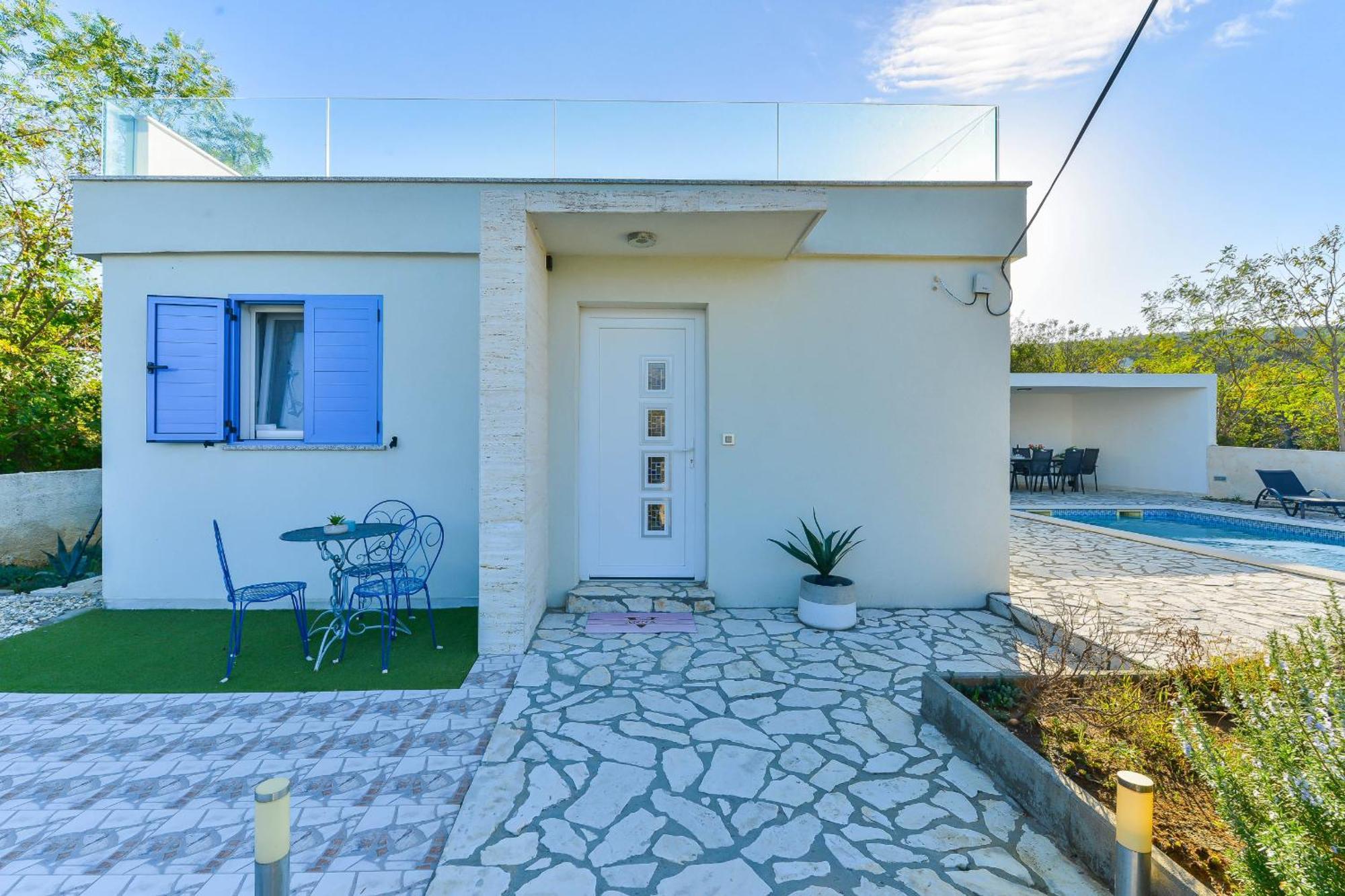 Villa Anna With Pool, Zadar County Vinjerac Extérieur photo